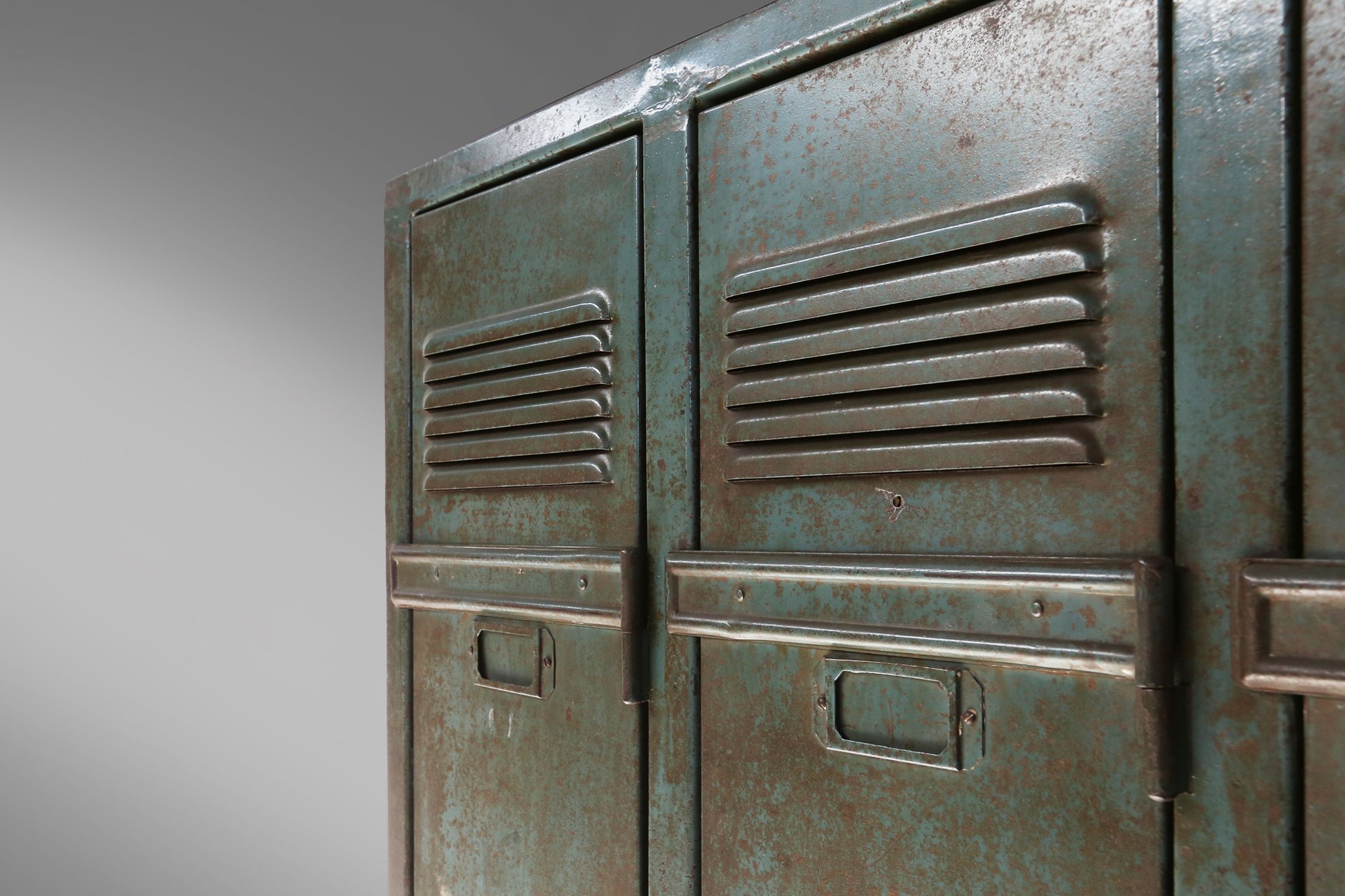 Antique Industrial Storage Locker, France ca. 1910thumbnail